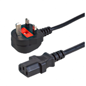 BS Plug to IEC320-C13