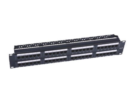 CAT6 48-Port Patch Panel Unshielded – I-WIRE Cable And Wire