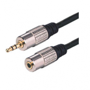 Metal Head 3.5mm Stereo M/F Cable