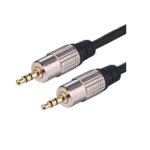 Metal Head 3.5mm Stereo Plug/Plug Cable
